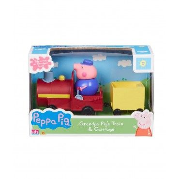 Peppa Pig Train and Carriage with Grandpa Pig